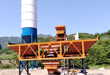 HZS35混凝土搅拌站(图1) 毕节大方35混凝土搅拌站