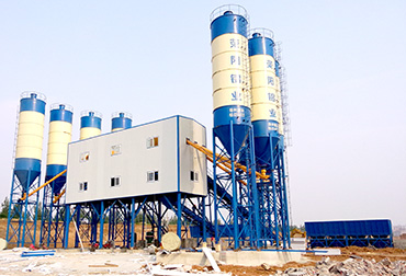 HZS150混凝土搅拌站(图5) 南阳荣阳铝业150混凝土搅拌站